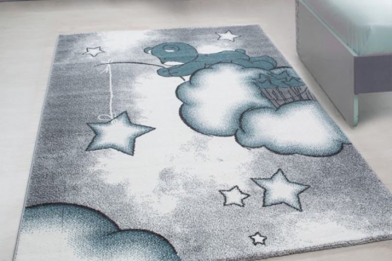 Dětský koberec Kids 580 blue