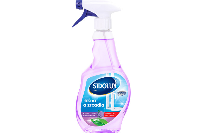 Sidolux Windouw Nano Code - Koupelna - Marseillské mýdlo s levandulí 500ml