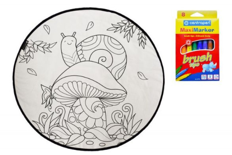 Kobercové omalovánky – Magic snail