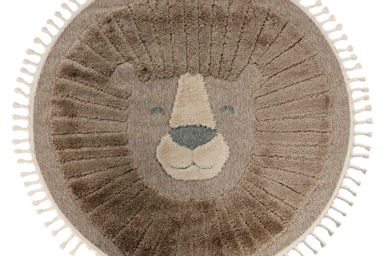 Dětský kusový koberec My Fano 399 Lion kruh