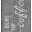 Běhoun Cucina Life Begins After Coffee 105627 Grey Cream