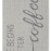 Běhoun Cucina Life Begins After Coffee 105628 Cream Grey