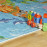 Dětský kusový koberec Torino kids 233 WORLD MAP
