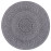 Kusový koberec Twin-Wendeteppiche 105476 Night Silver kruh – na ven i na doma