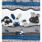 Dětský kusový koberec Petit Farm animals blue