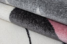 Kusový koberec Kids 550 pink kruh
