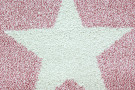 Kusový koberec Kids 620 pink kruh