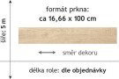 PVC Texmaster 2053 rozměr š.315 x d.360 cm PB