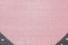 Dětský kusový koberec Bambi 830 pink kruh