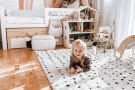 Kusový koberec Berber Syla B752 dots cream