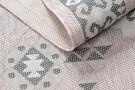 Kusový koberec Sion Sisal Aztec 3007 pink/ecru – na ven i na doma