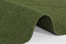Kusový koberec Braided 105554 Green kruh – na ven i na doma