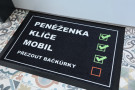 Rohožka Checklist 40x60 cm - na ven i na doma