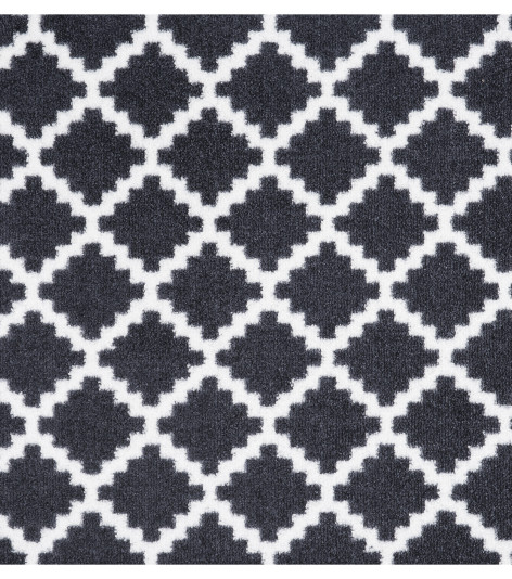 Protiskluzová rohožka Home Black White 103156