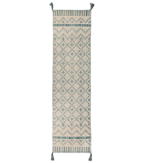 Kusový koberec Leela Ivory/Teal