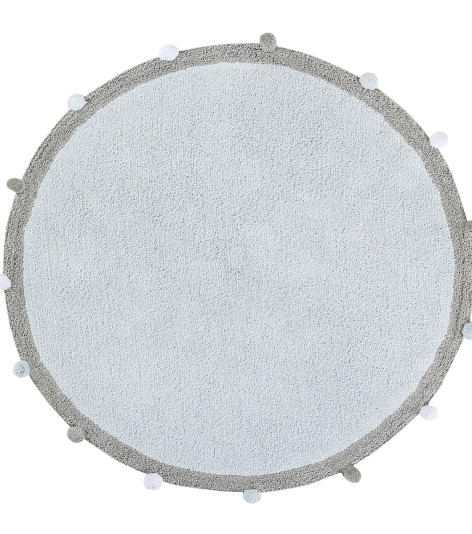 Pratelný koberec Bubbly Soft Blue