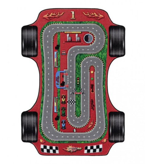 Dětský koberec Play 2907 red