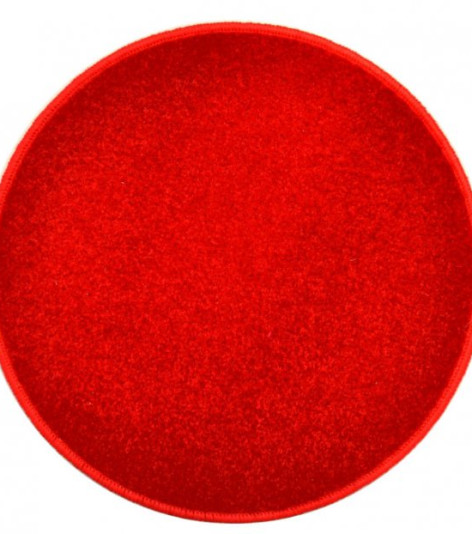 Eton červený koberec kulatý