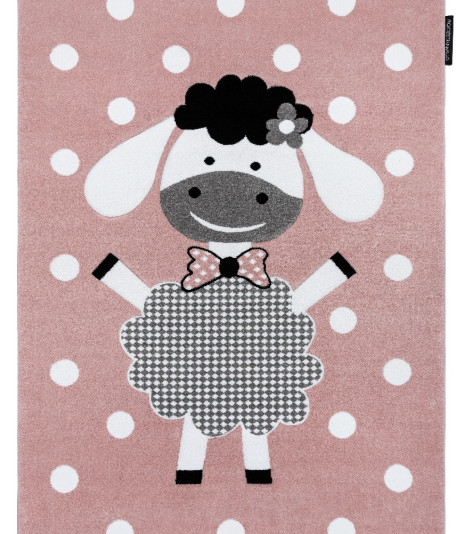 Dětský kusový koberec Petit Dolly sheep pink
