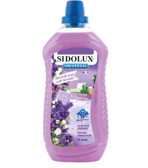 Sidolux Universal Soda Power - Marseillské mýdlo s levandulí 1000ml