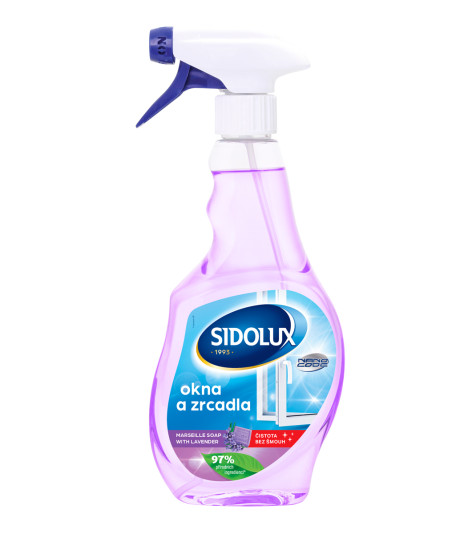 Sidolux Windouw Nano Code - Koupelna - Marseillské mýdlo s levandulí 500ml