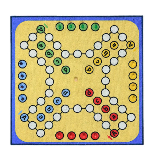 ČLOVĚČE, NEZLOB SE s figurkami - modrý lem