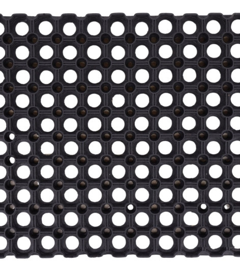 Venkovní čistící rohožka guma Domino 17mm - na ven i na doma