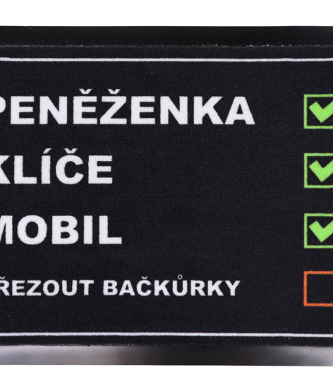 Rohožka Checklist 40x60 cm - na ven i na doma
