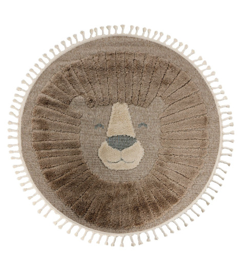 Dětský kusový koberec My Fano 399 Lion kruh