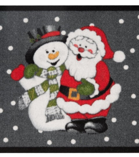AKCE: 40x60 cm TEST Rohožka Vánoce - sněhulák, santa 103048 - na ven i na doma
